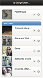 Mobile Screenshot of giorgiochiarello.com